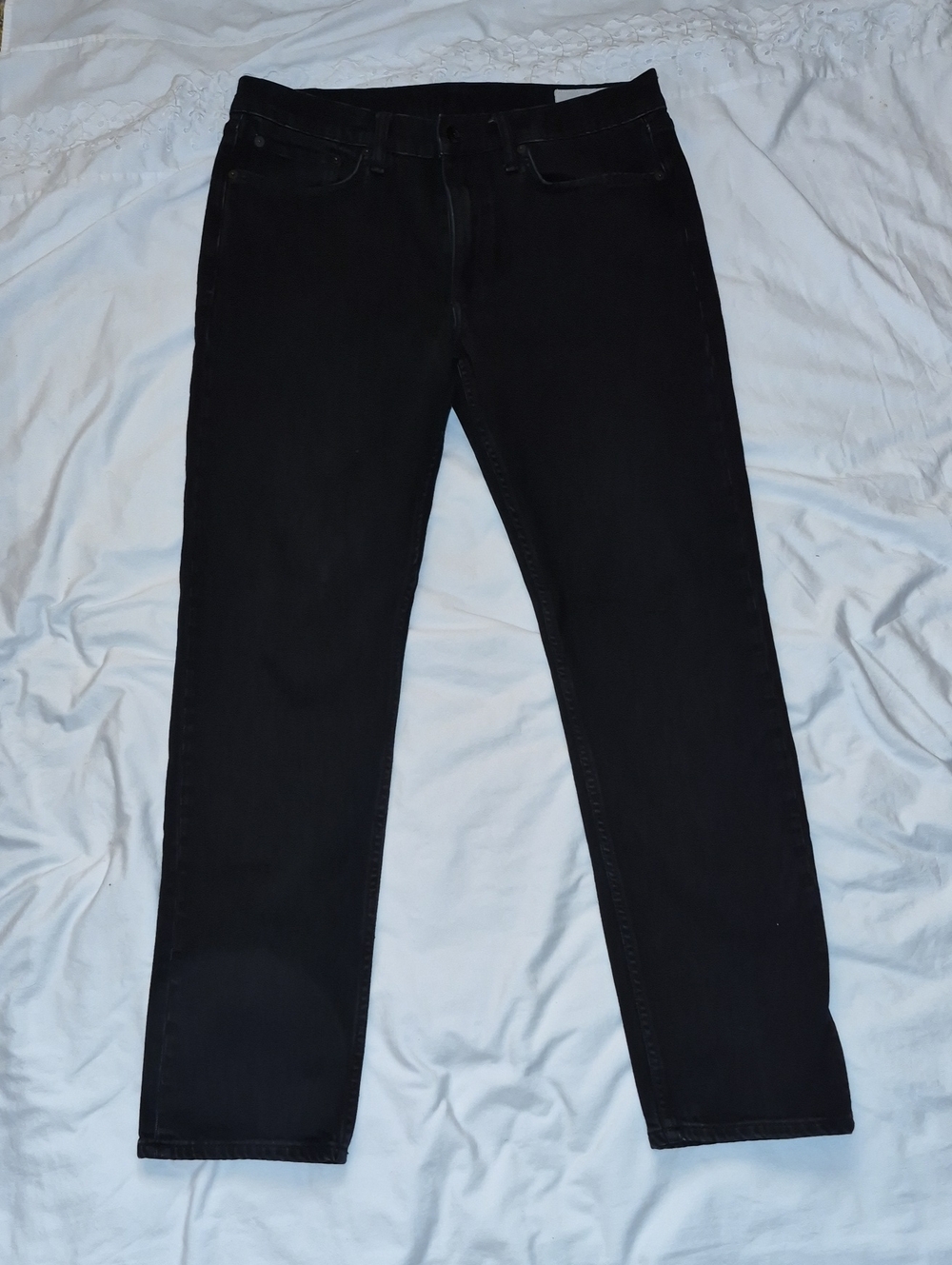 rag & bone Men’s Slim Black Jeans